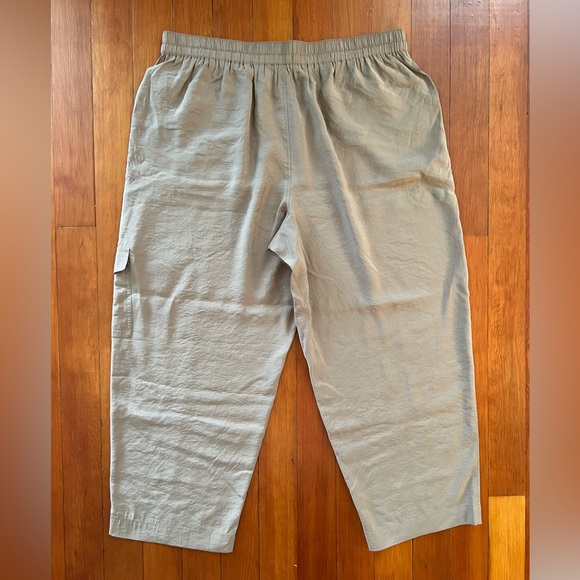 NWT Madewell Plus Straight Cargo Pants in Softdrape - 2X - Picture 6 of 8